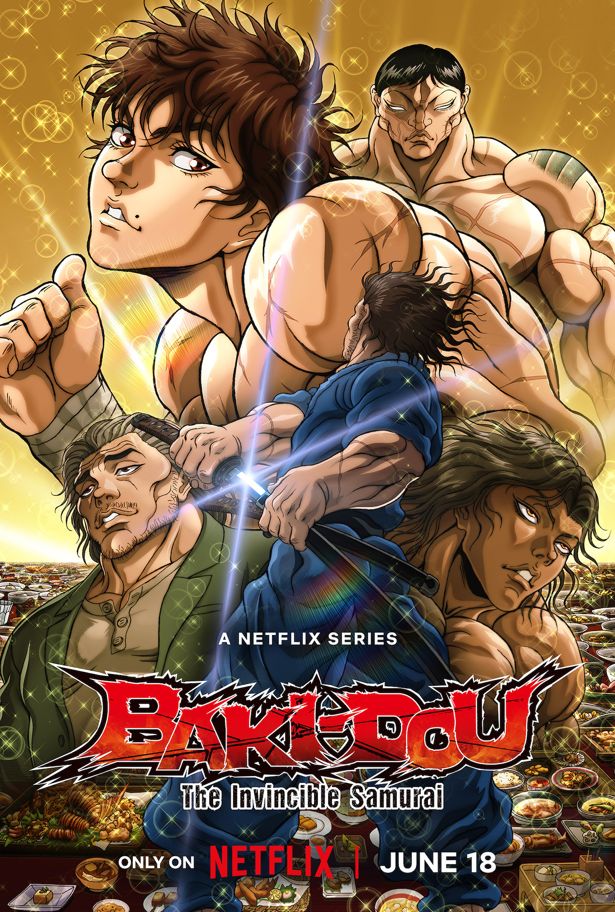 Baki-Dou Key Art