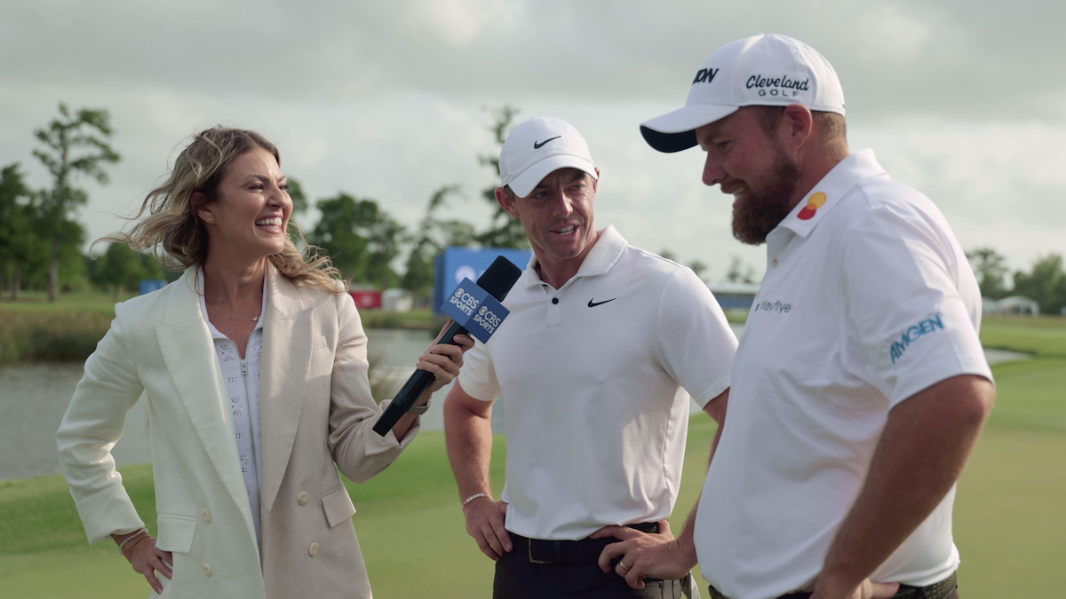 Amanda Balionis interviews Rory McIlroy and Shane Lowry.