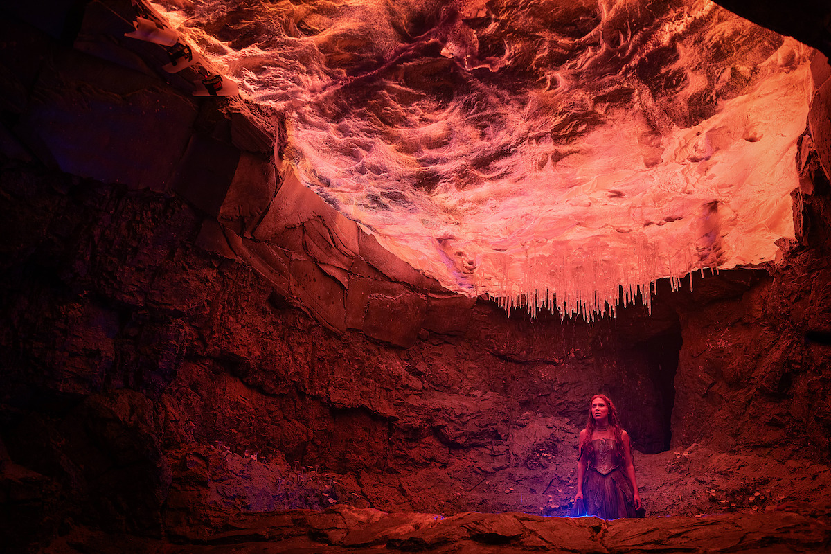 Millie Bobby Brown as Elodie in ‘Damsel’