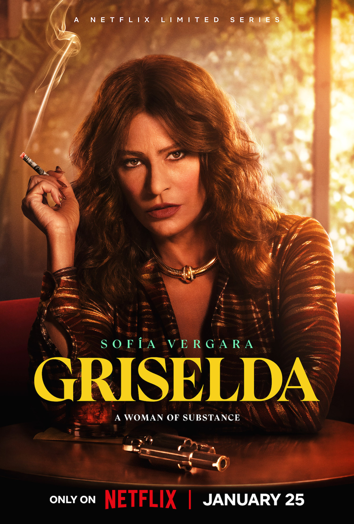 Sofia Vergara Looks Unrecognizable as Famed Drug Cartel Leader in Netflix's  'Griselda