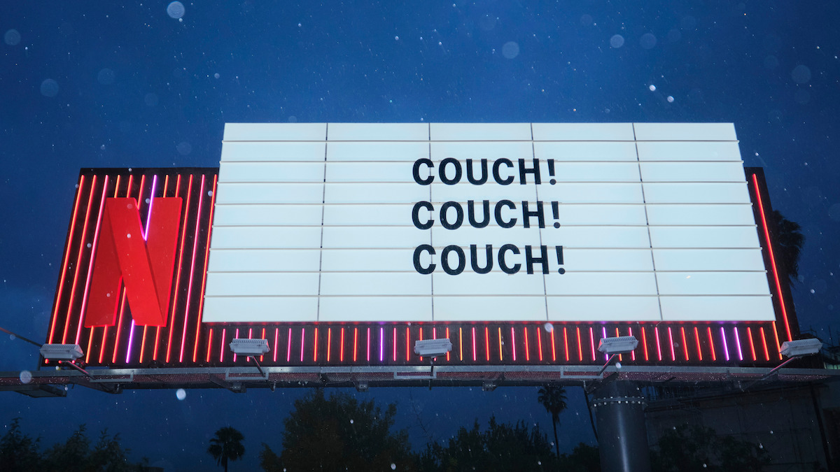 KPop Demon Hunters Sunset Blvd Billboard - ‘Couch! Couch! Couch!’