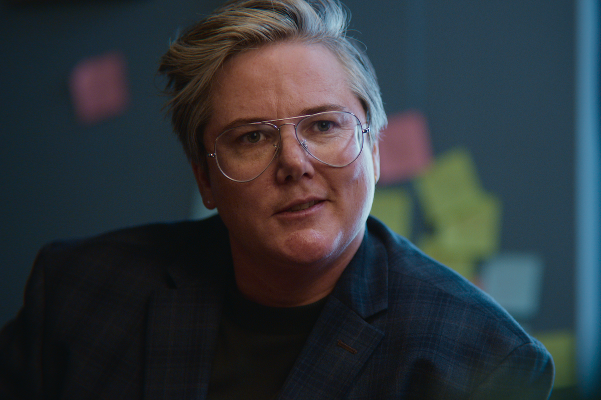 Hannah Gadsby as Celia in Season 4 of ‘Sex Education.’