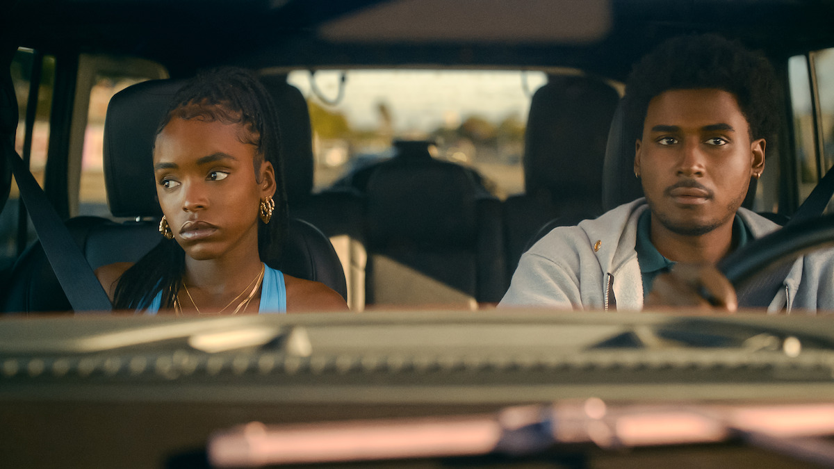Lovie Simone as Keisha Clark and Michael Cooper Jr. as Justin Edwards in ‘Forever’