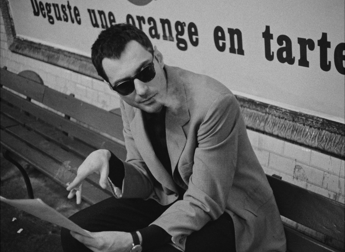 Guillaume Marbeck as Jean Luc Godard in Nouvelle Vague.