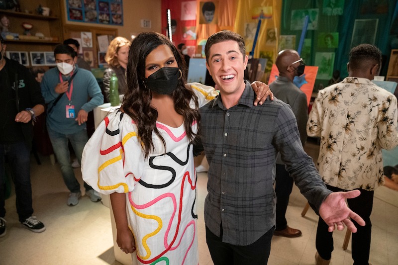 Executive Producer Mindy Kaling and Jaren Lewison as Ben Gross