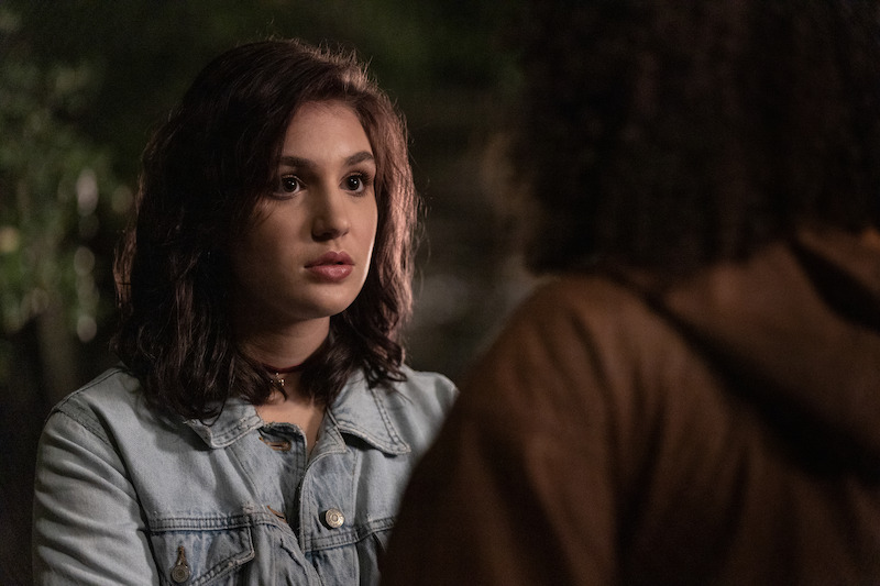 Sophie Nélisse as Shauna Shipman in 'Yellowjackets: Season 1'.