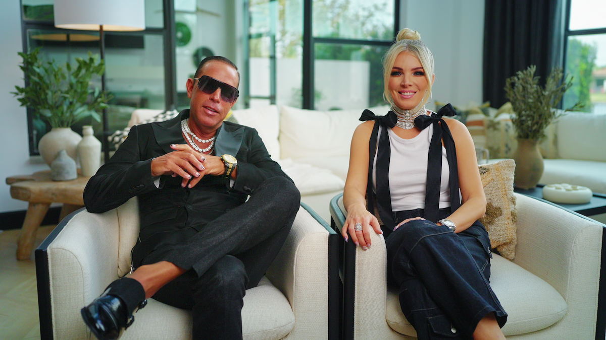 Michael and Jules Iavarone sitting for an interview
