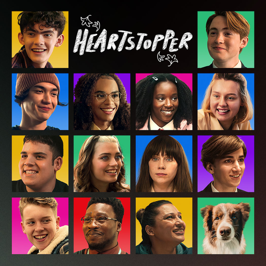 Cartello Metallo Vintage Heartstopper (2022) – Poster Latta 20x30cm Logo Serie TV Per Decorazione Parete, Regalo