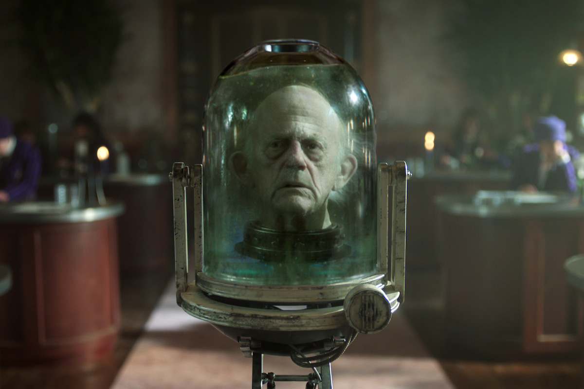 Christopher Lloyd as Professor Orloff in ‘Wednesday’ Season 2.