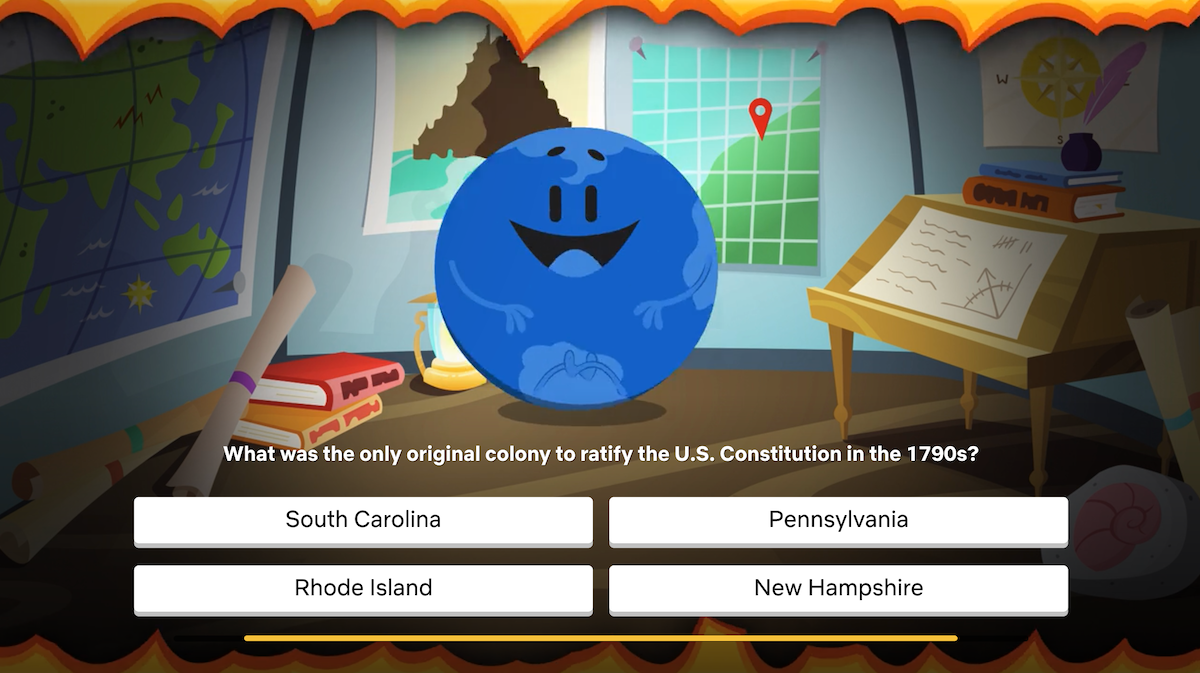 Question: What was the only original colony to ratify the U.S. Constitution in the 1790s?  Answer Choices: A) South Carolina B) Pennsylvania C) Rhode Island D) New Hampshire