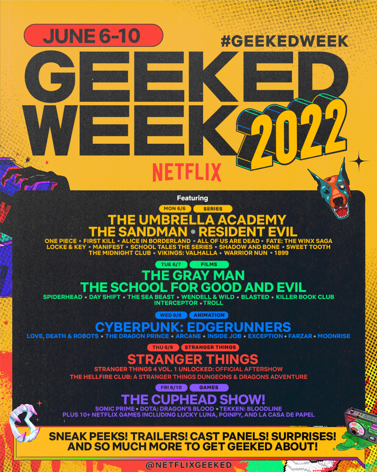Netflix Geeked - still not over the animation from the