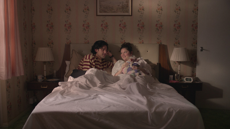 Will Sharpe and Megan Stalter in 'Too Much'