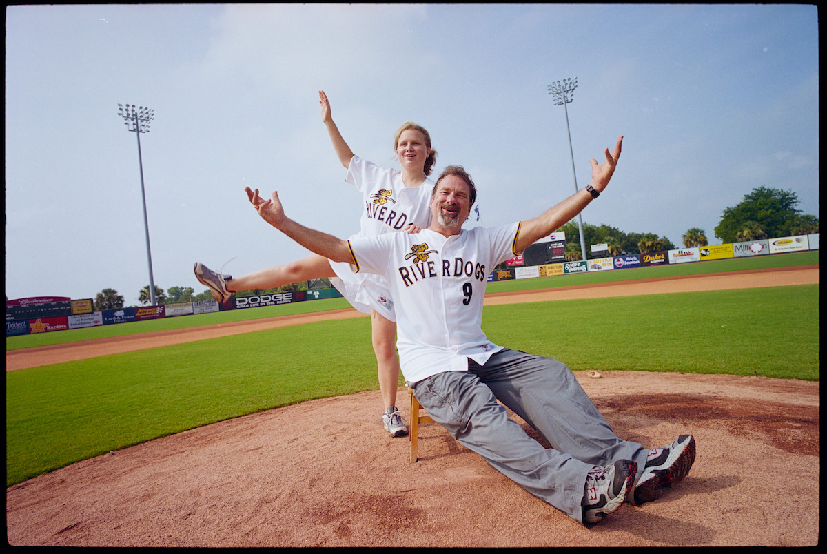 Rebecca Veeck and Mike Veeck in ‘The Saint of Second Chances’