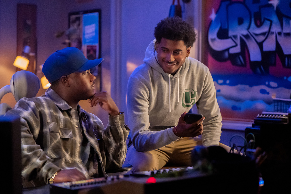 Yusef Thomas as Rodney and Michael Cooper Jr. as Justin Edwards in ‘Forever’