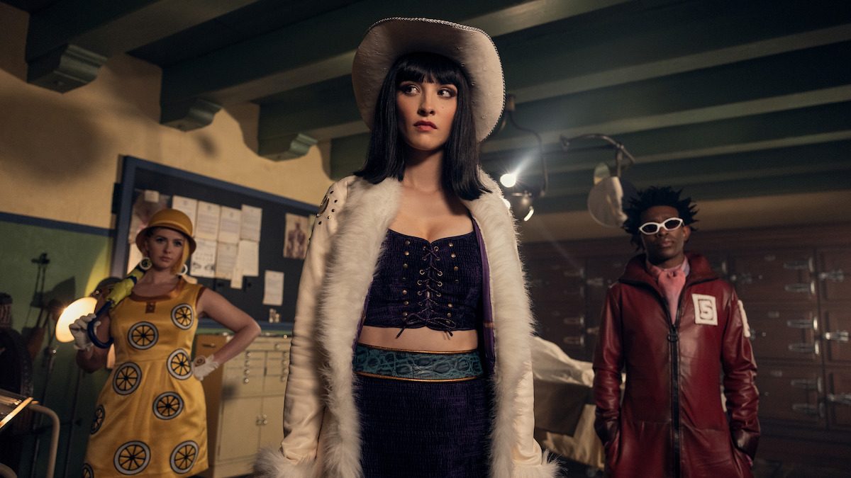 Jazzara Jaslyn as Miss Valentine, Lera Abova as Miss All Sunday, Camrus Johnson as Mr. 5 in Season 2 of 'ONE PIECE'