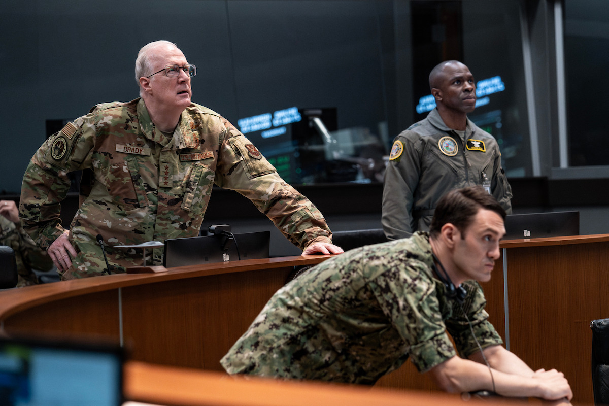 Tracy Letts as General Anthony Brady