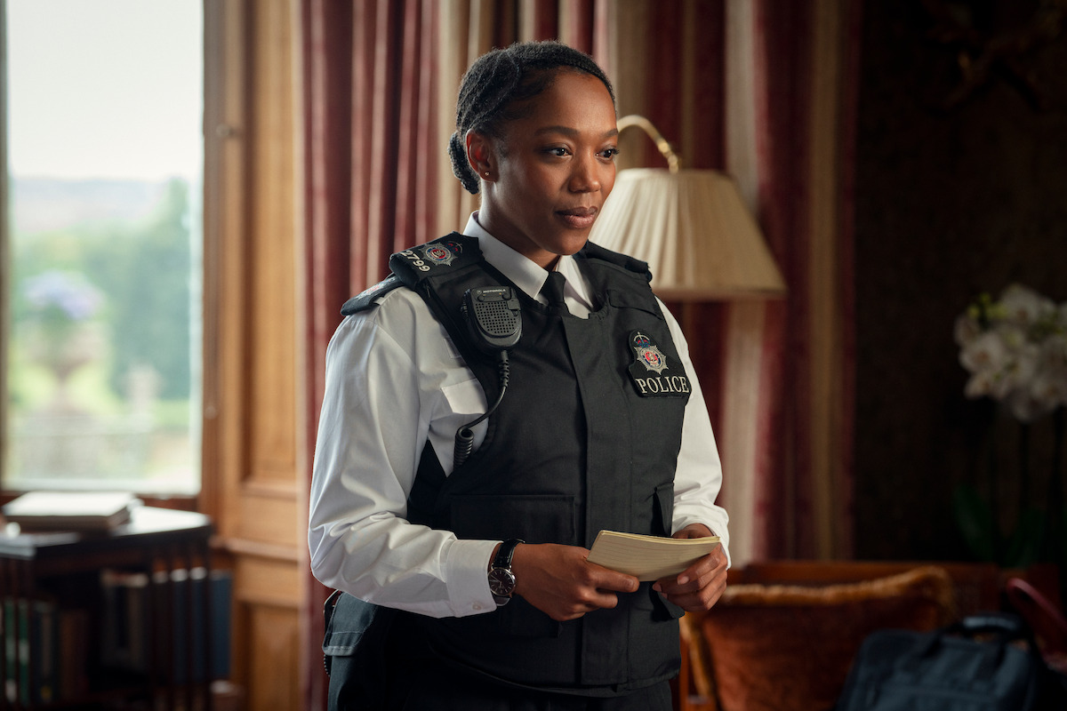 Naomi Ackie in ‘The Thursday Murder Club’