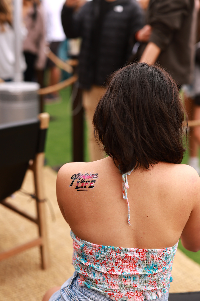Poguelife temporary tattoo