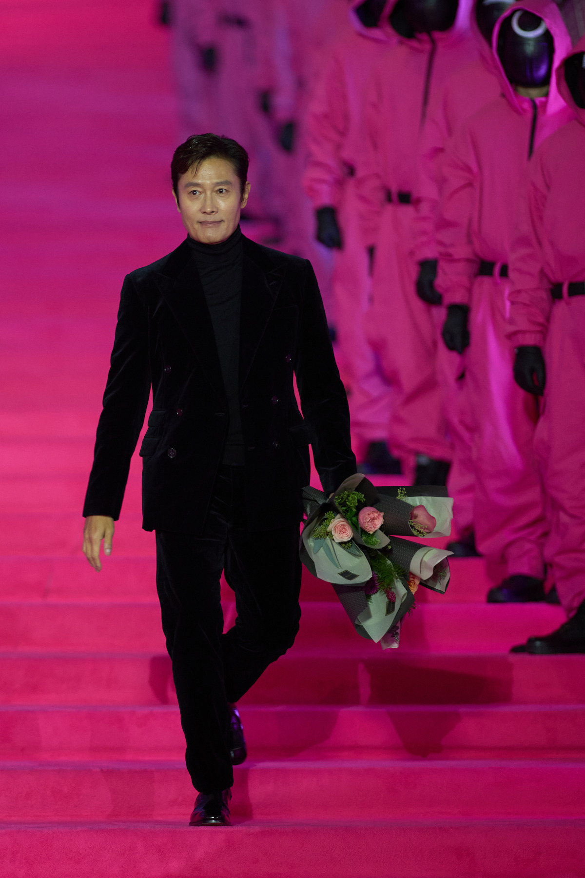 Lee Byung-hun at the premiere of Season 2 of ‘Squid Game’