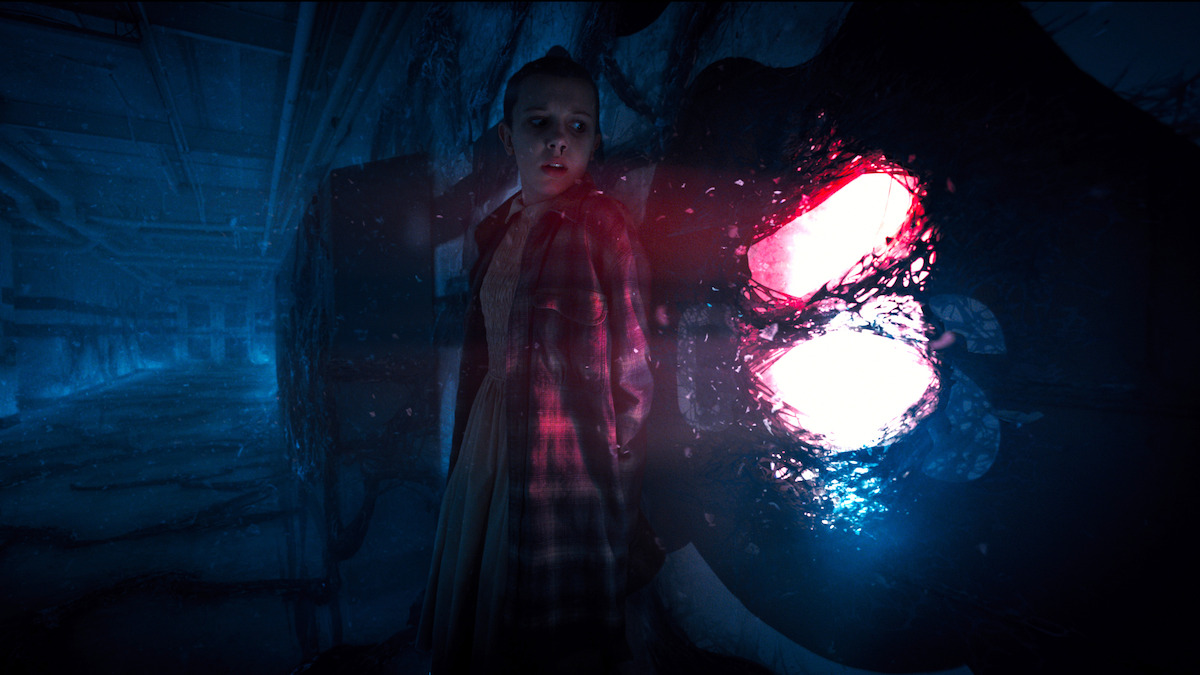 Milly Bobby Brown as Eleven in ‘Stranger Things’ Season 2.