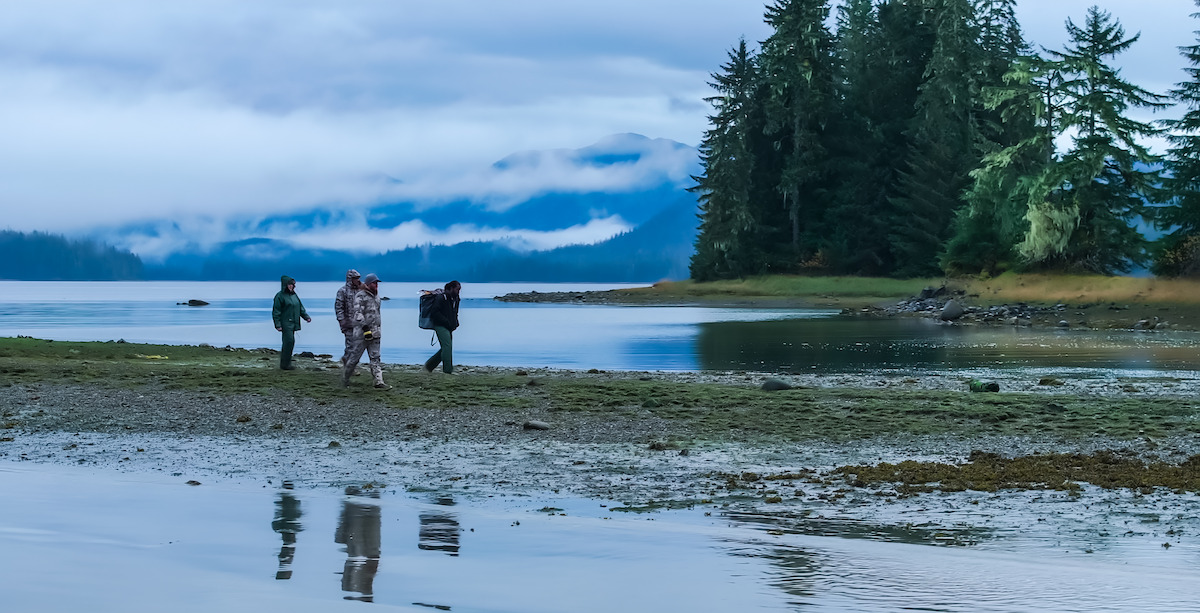 Tonia Wilman, Bayo Hernandez, Zach Owens and Deontre Thomas in ‘Outlast’ Season 2.