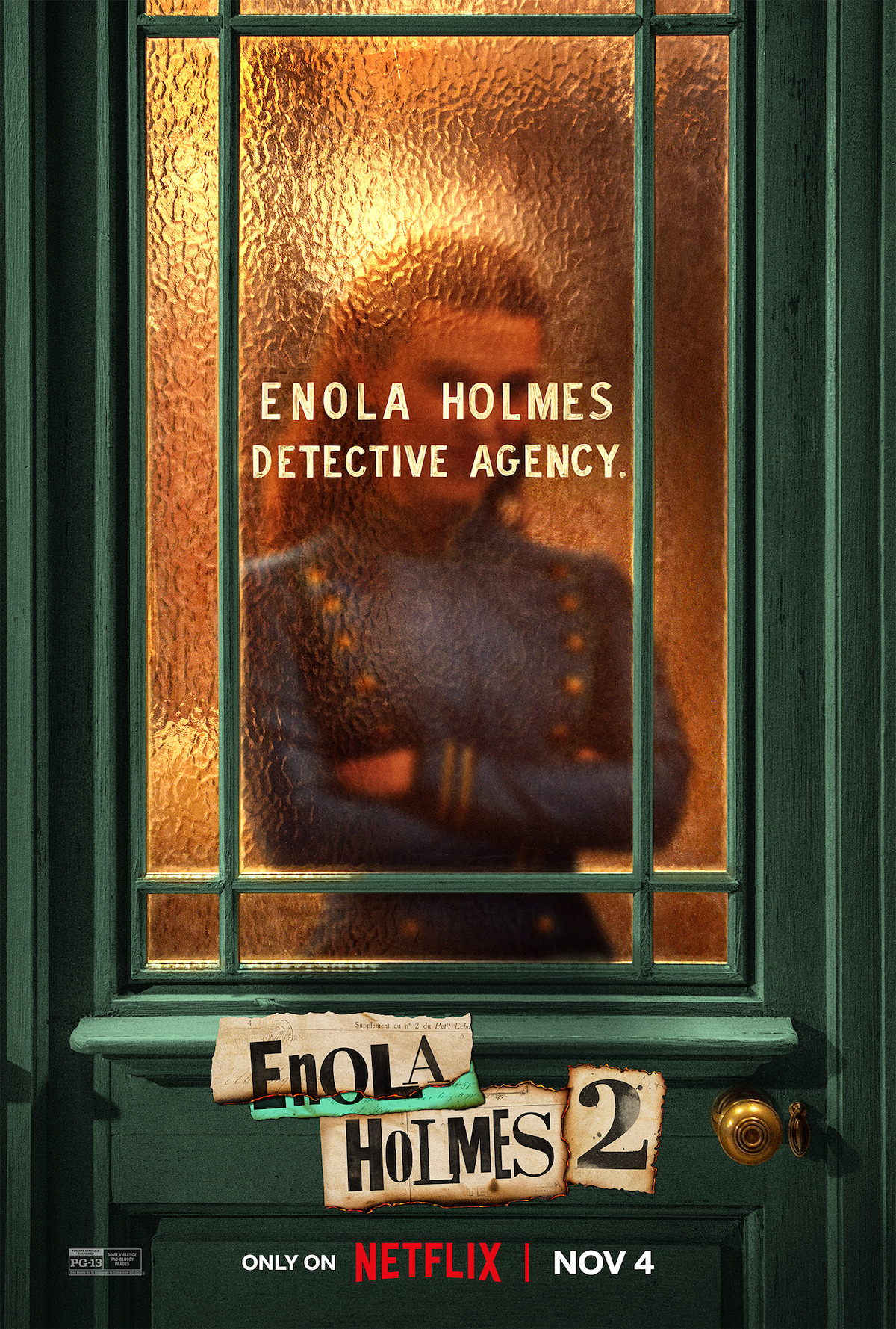 IMDb - Millie Bobby Brown and Helena Bonham Carter in Enola Holmes 2 (2022)  🕵🏻‍♀️ Coming to @Netflix this November