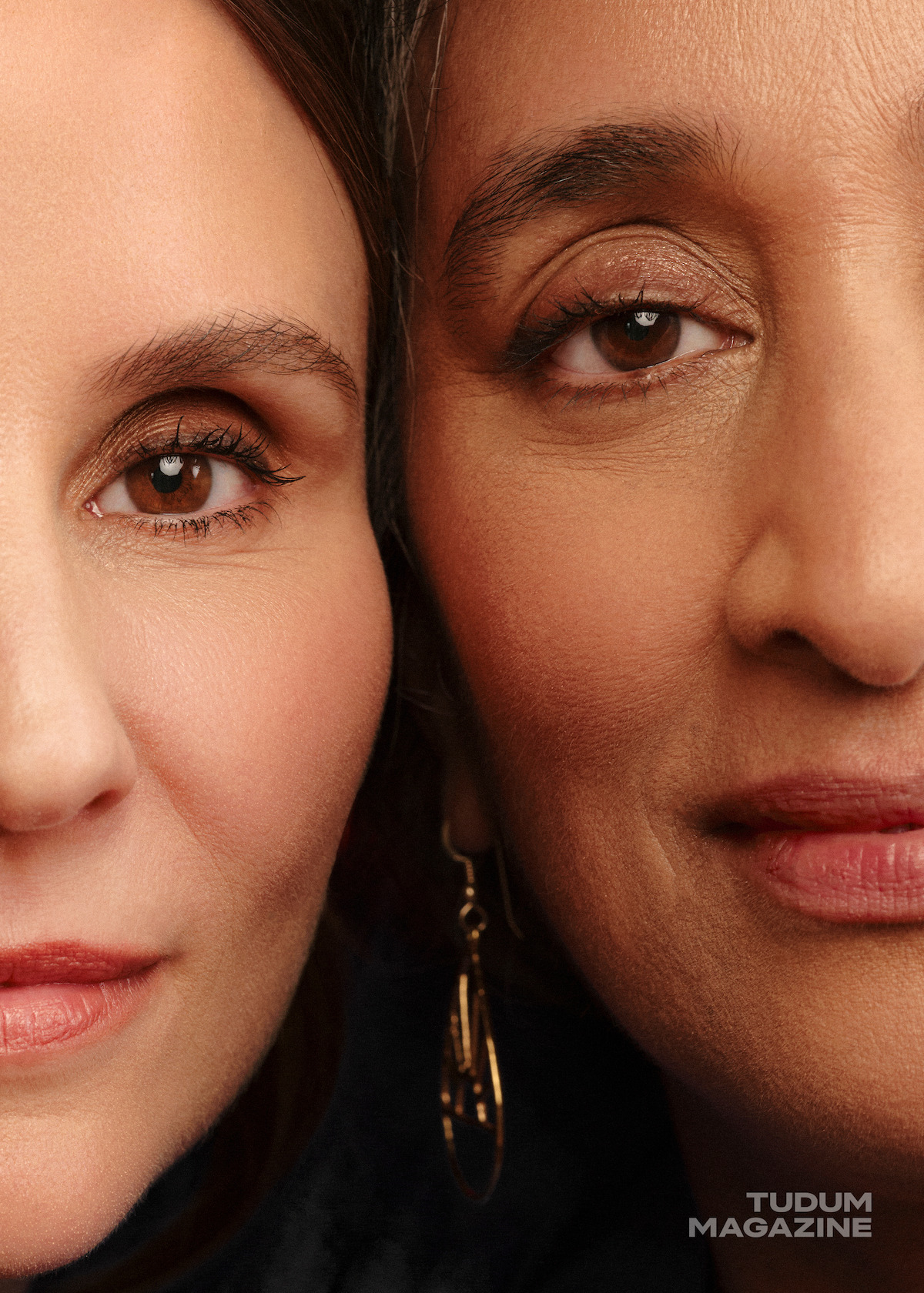 A close up photo of Petra Costa and Geeta Gandbhir.