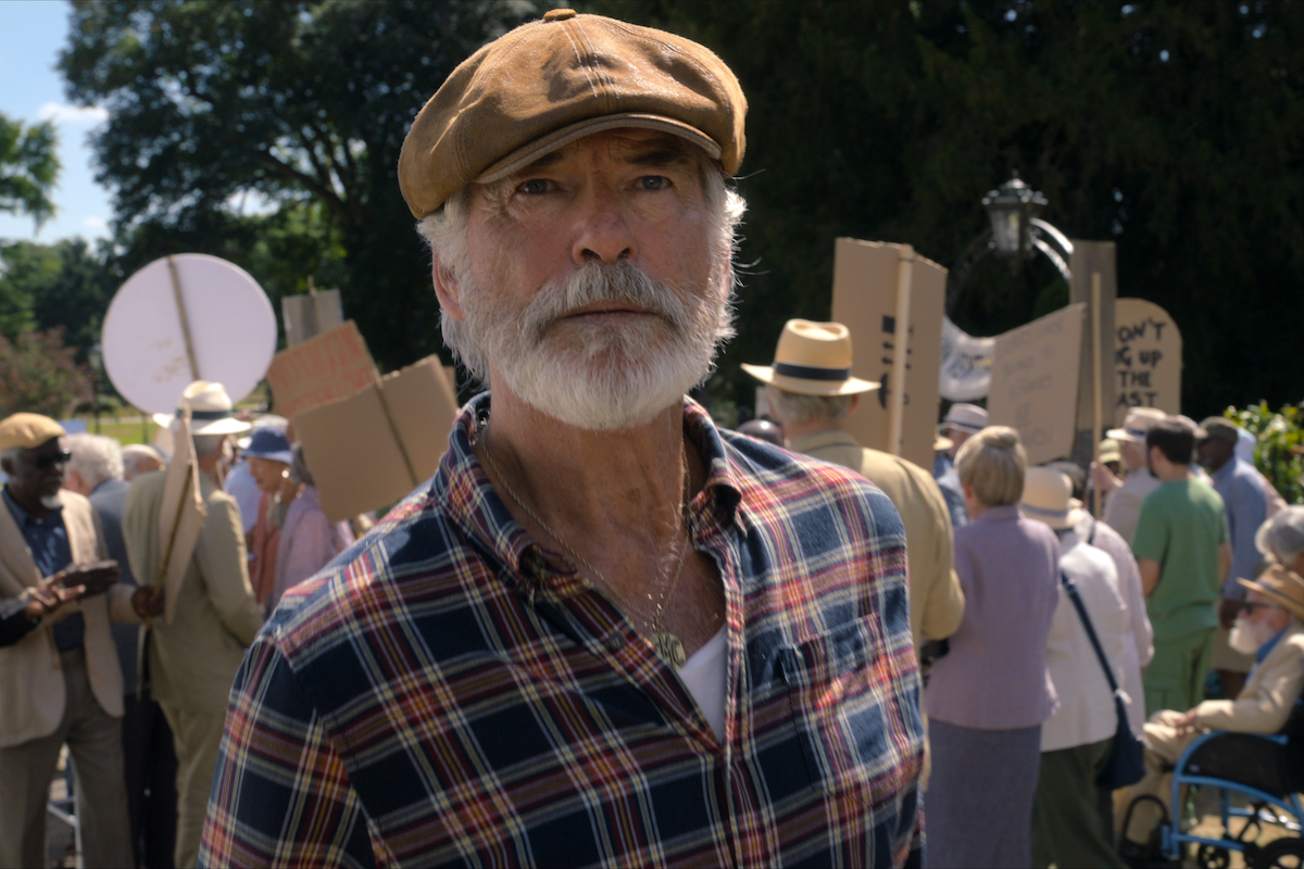 Pierce Brosnan in ‘The Thursday Murder Club’