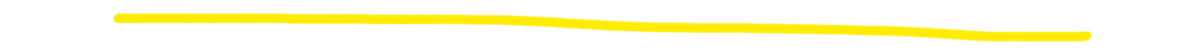 A single thick, wavy yellow line drawn horizontally across a black background.
