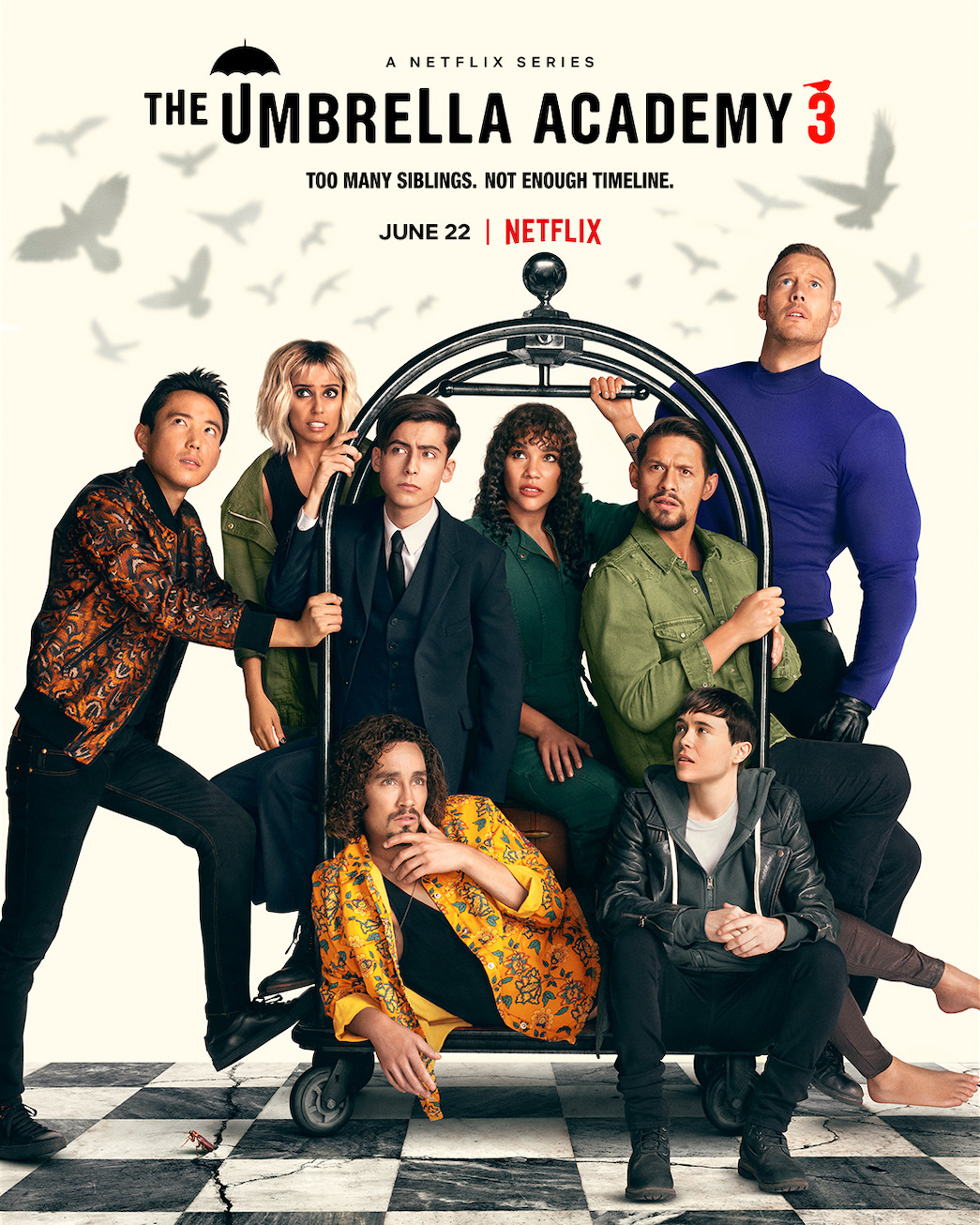 The Umbrella Academy' Season 3 Key Art Revealed - Netflix Tudum
