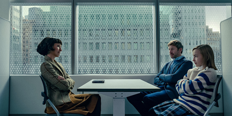 Ms. Arya (India de Beaufort), Philip (Chris O’Dowd), Nemo (Barkley) - Dream About Jason Momoa in the ‘Slumberland’ First Look Photos