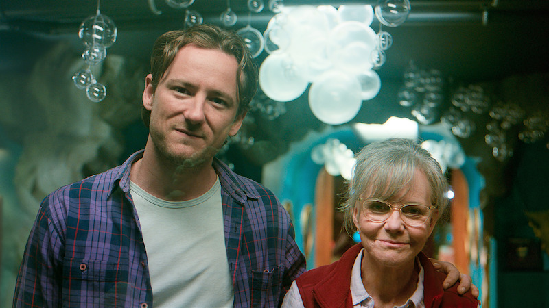 A still image from Remarkably Bright Creatures.