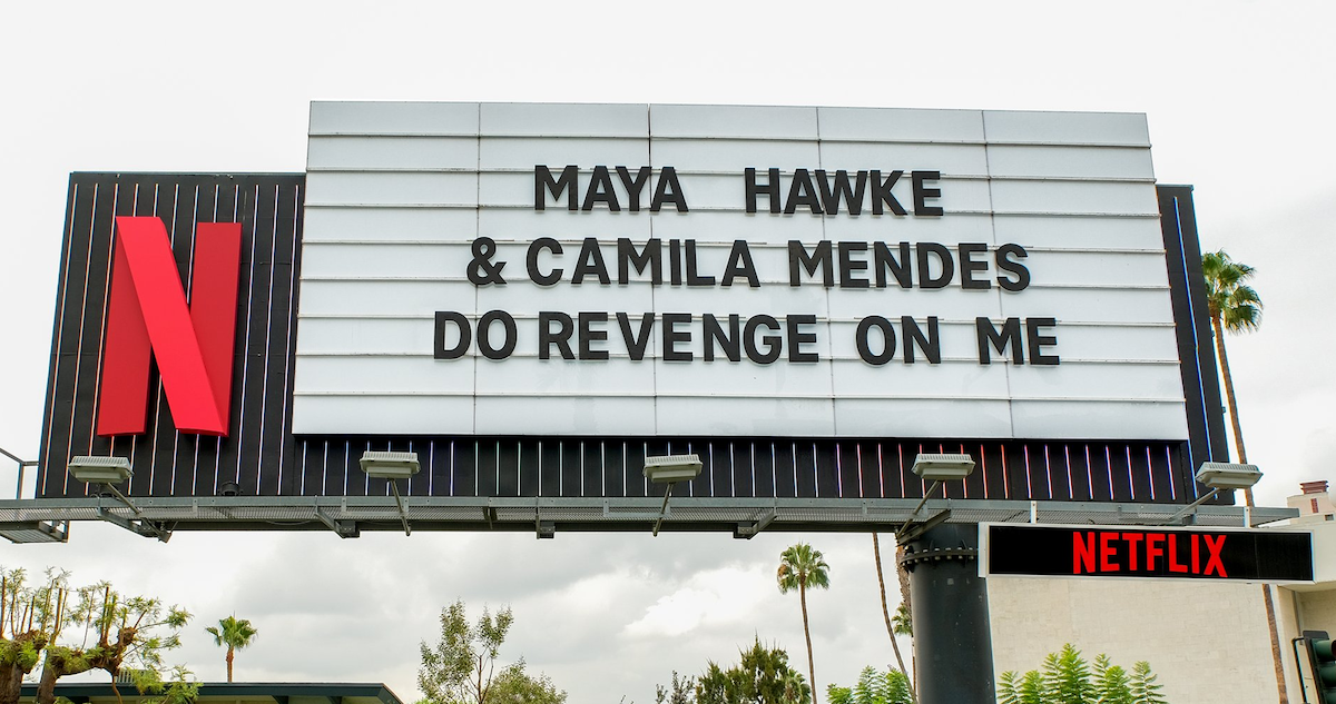 ‘Do Revenge’ Sunset marquee