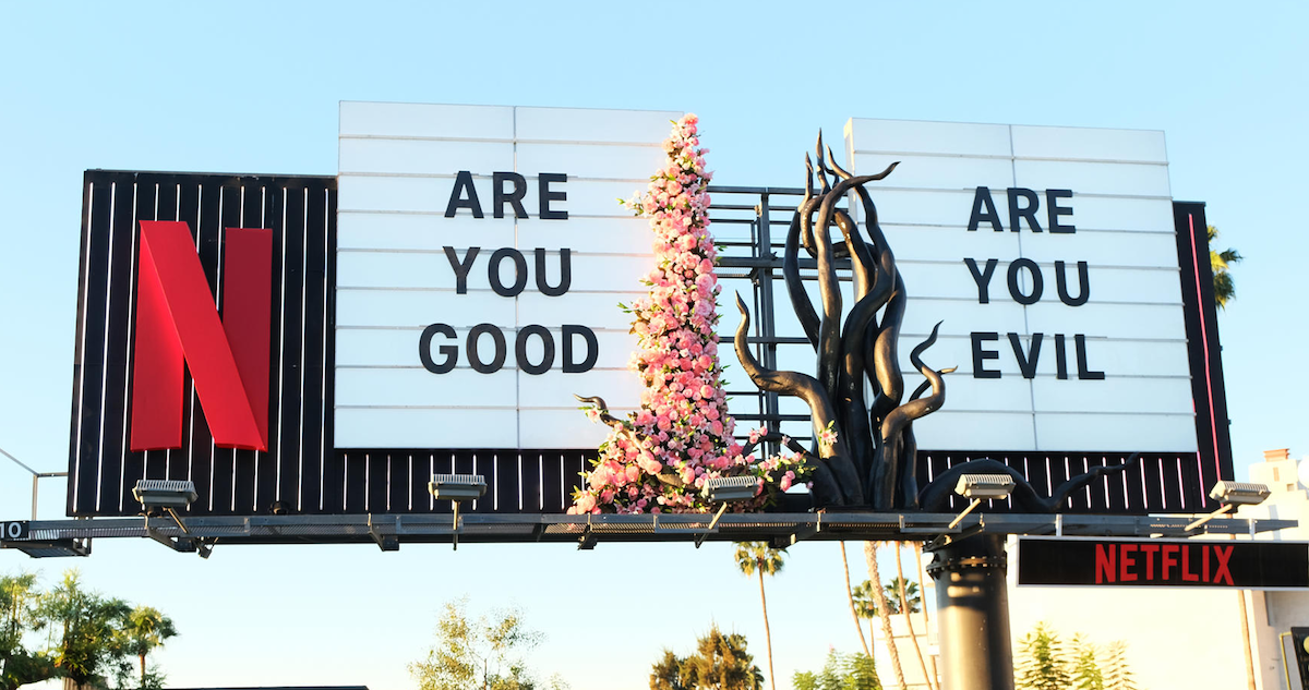 The School for Good and Evil Sunset Marquee