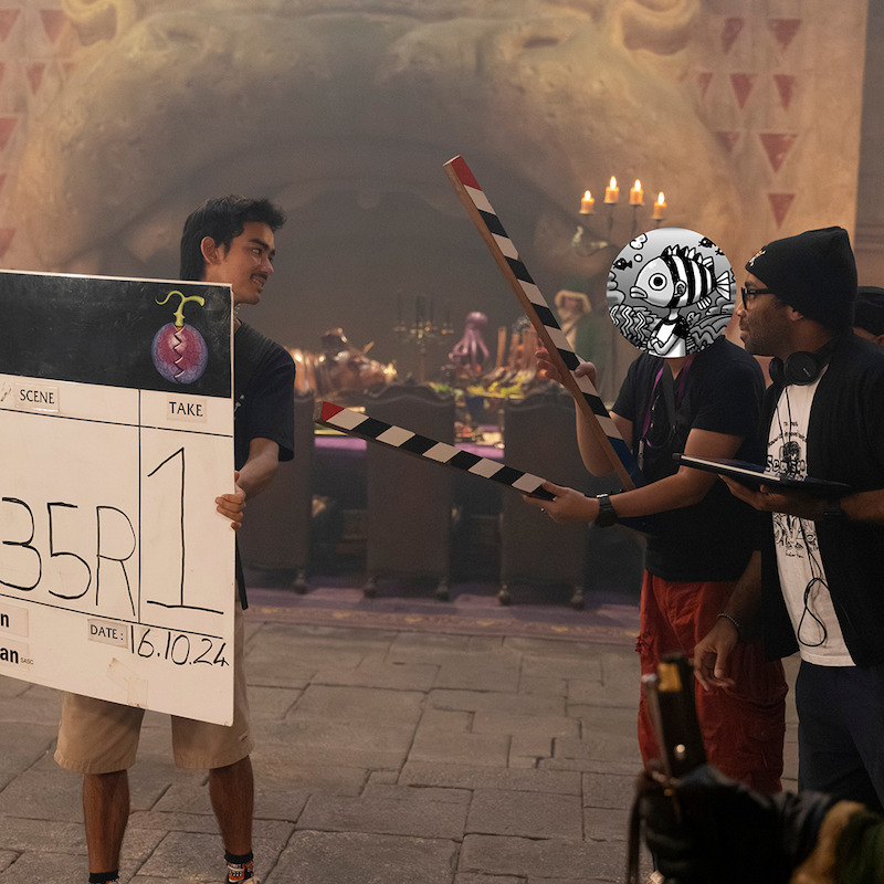Oda-Sensei behind-the-scenes of 'One Piece' Season 2.