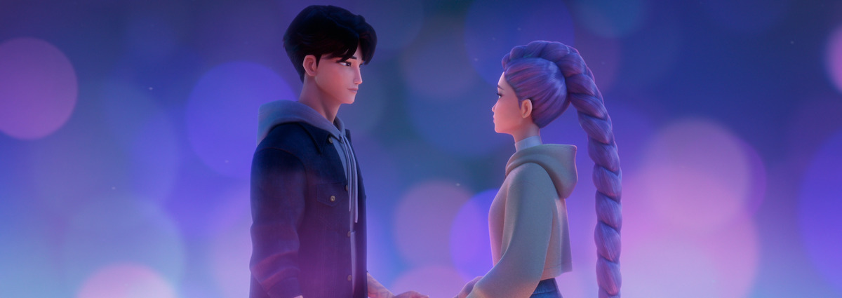 Juni and Rumi in ‘KPop Demon Hunters’