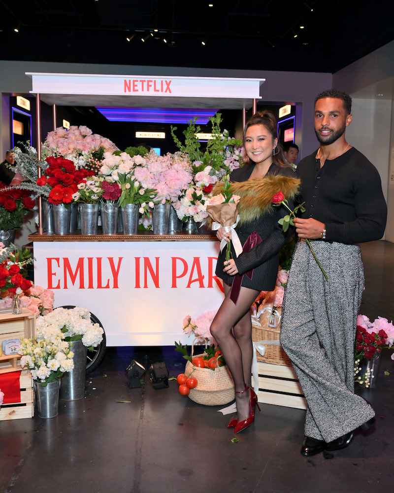 Ashley Park and Lucien Laviscount