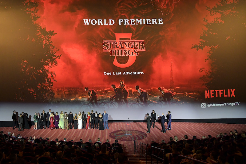 The 'Stranger Things 5' World Premiere.