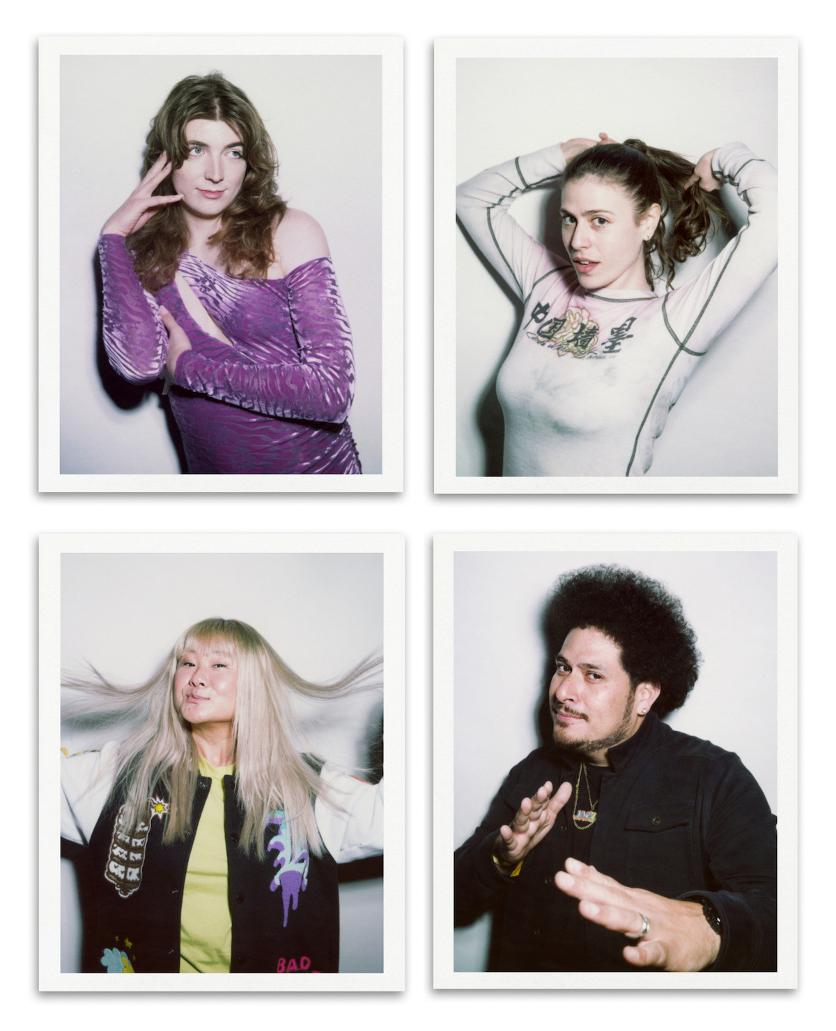 Clockwise from top left: Hayden Johnson, Haley Stiel, Jack Assadourian, and Jenny Yang