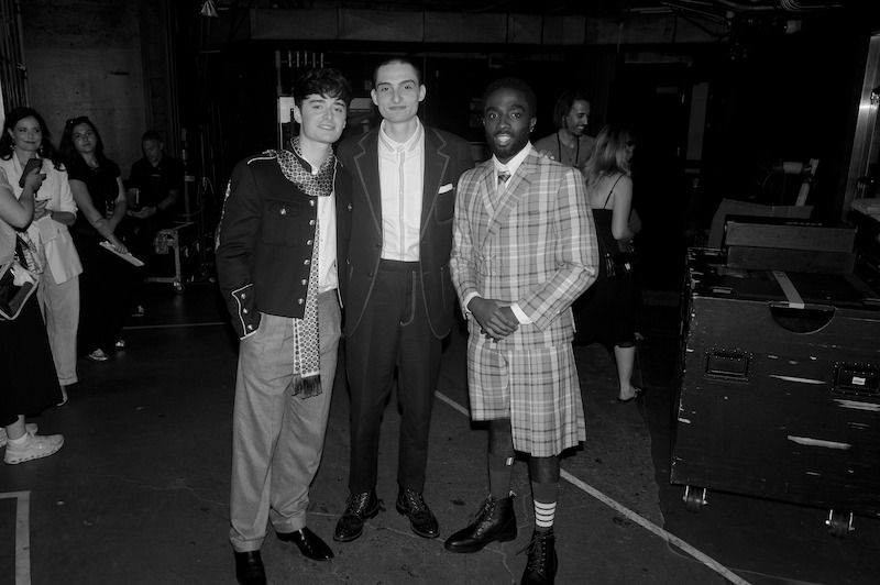  Noah Schnapp, Finn Wolfhard, and Caleb McLaughlin