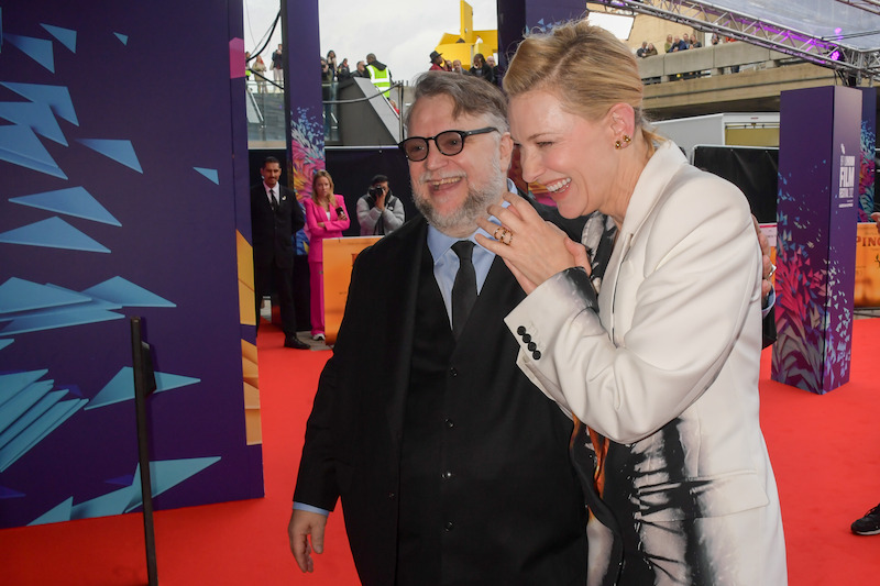 Guillermo del Toro and Cate Blanchett - ‘Guillermo del Toro’s Pinocchio’ Cast at the London Film Festival