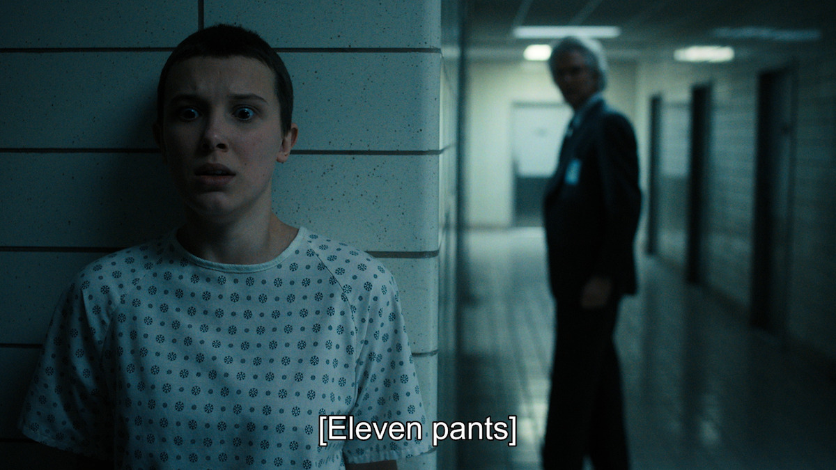 ‘Stranger Things’ Season 4 Subtitles ‘Eleven pants’