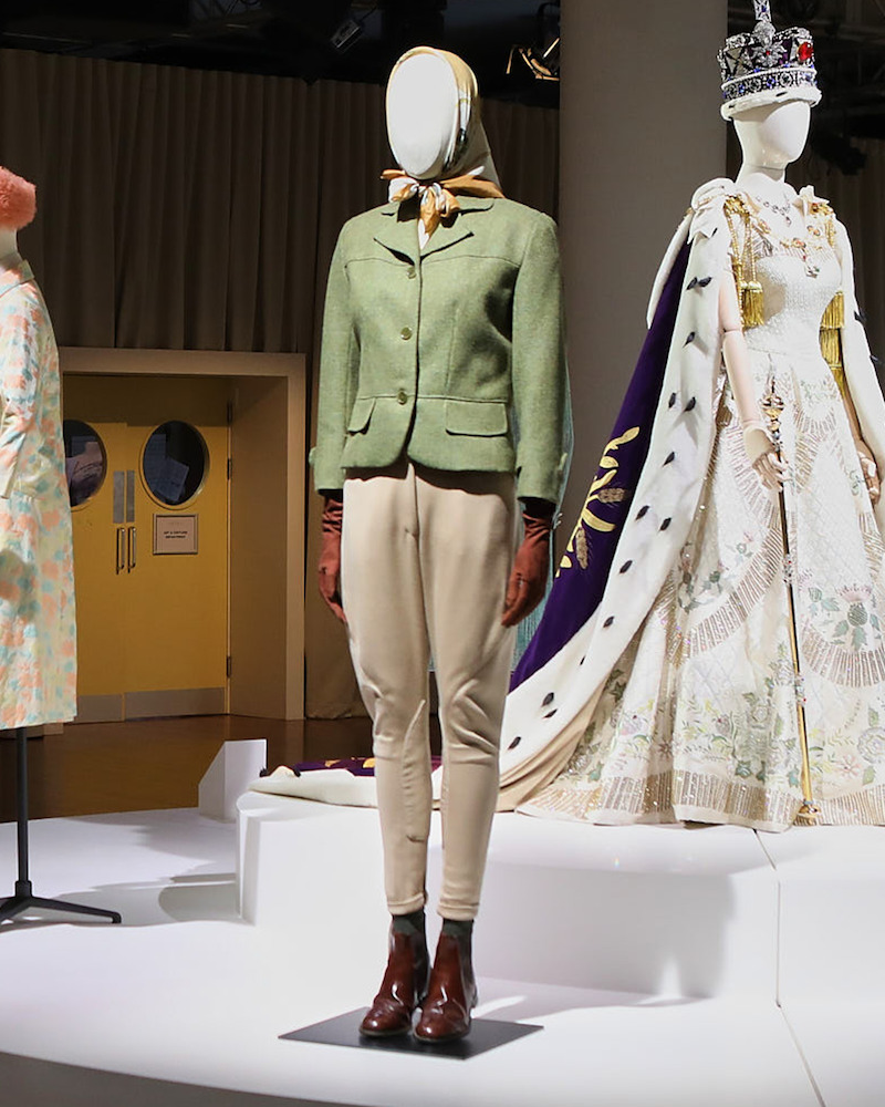The Crown Season 6 Premiere Costume Retrospective Exhibition.