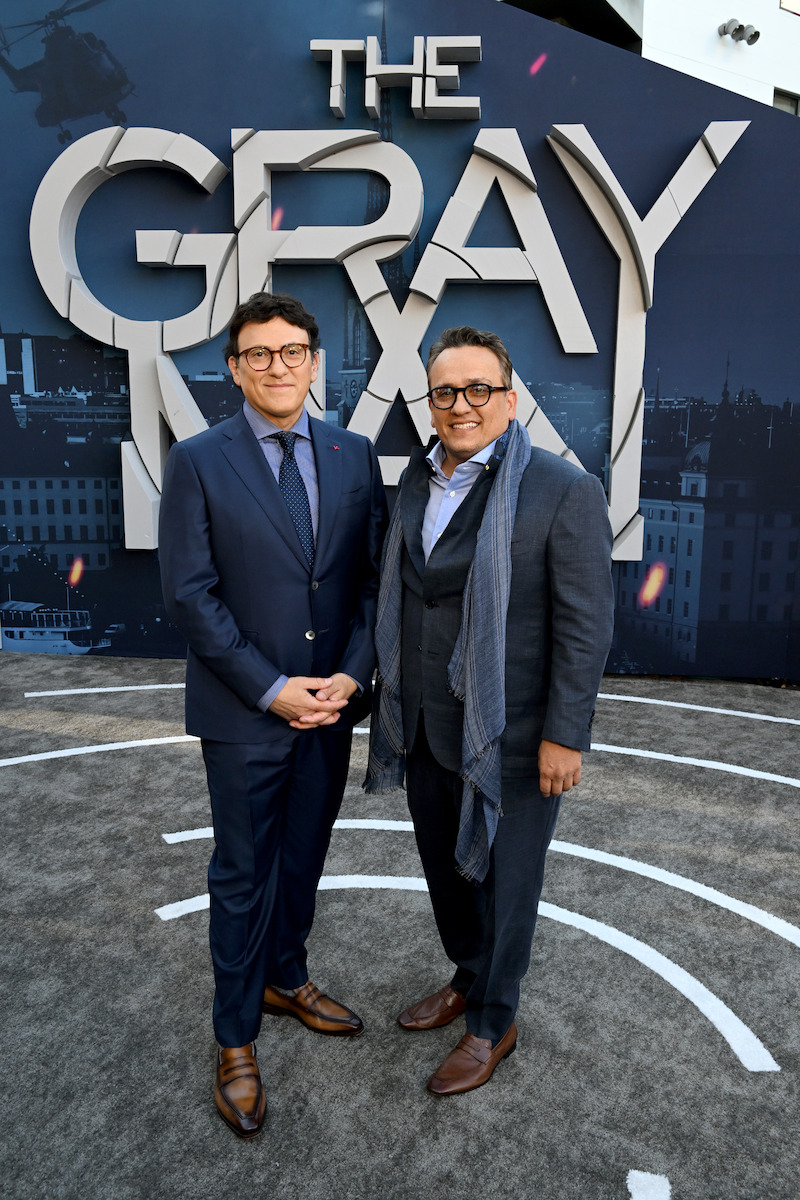 Brothers/Directors Anthony and Joe Russo - The Gray Man Premiere