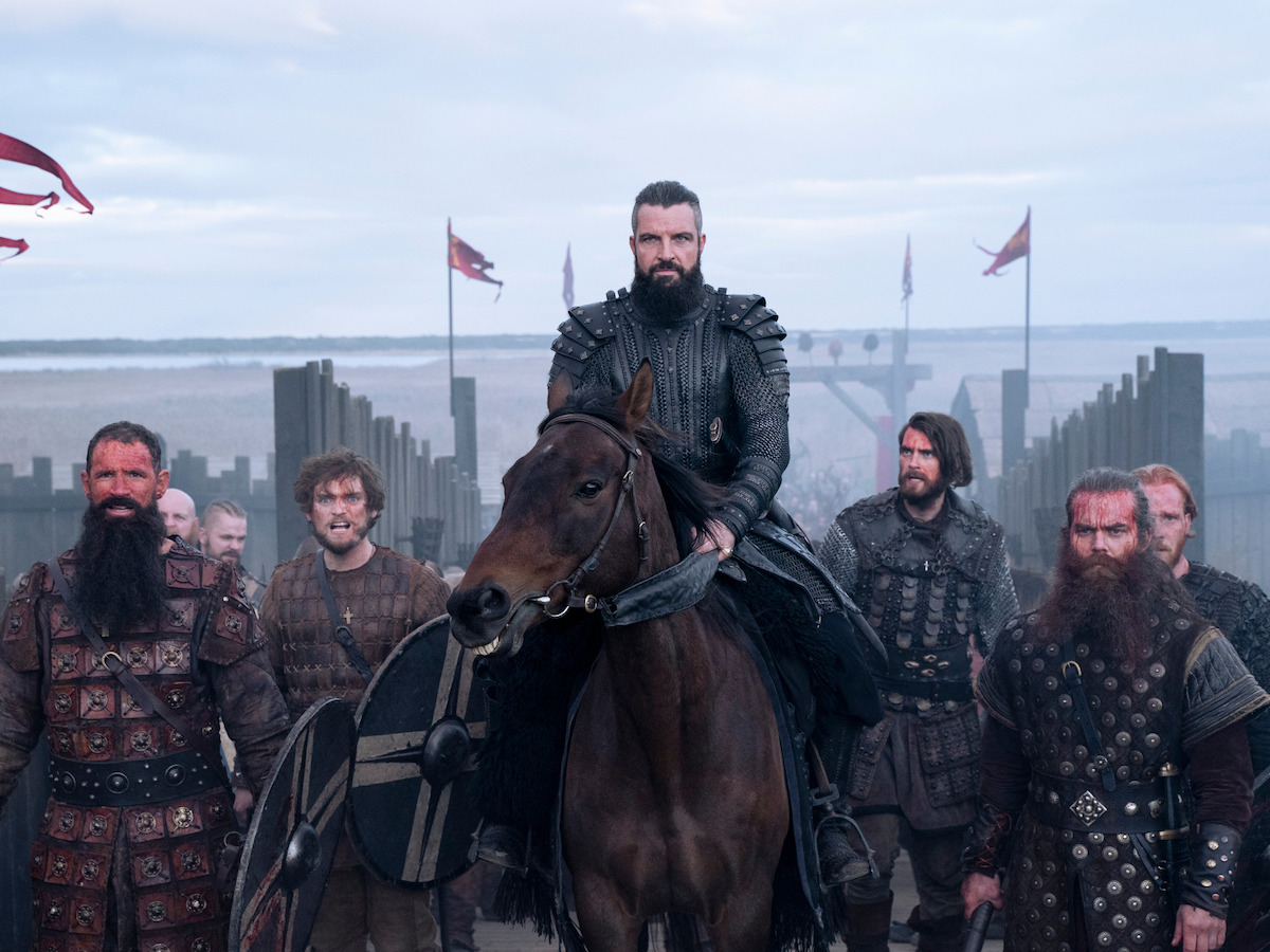 Bradley Freegard as King Canute in 'Vikings: Valhalla'