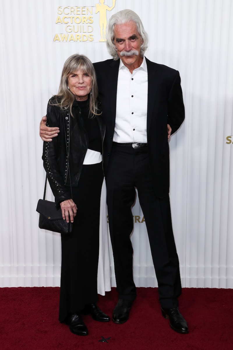 Katharine Ross and Sam Elliot at the 2023 Screen Actors Guild Awards in Los Angeles.