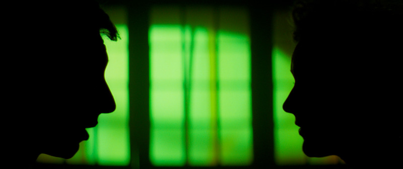 Jack and Babette in sickly green. - ‘White Noise’ First Look Photos Card Image