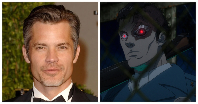 Timothy Olyphant (Justified, Deadwood) as The Terminator in 'Terminator Zero'.