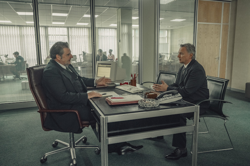 Brendan Coyle Roy, Robert Carlyle as Sam in Episode 3 of 'Toxic Town'.