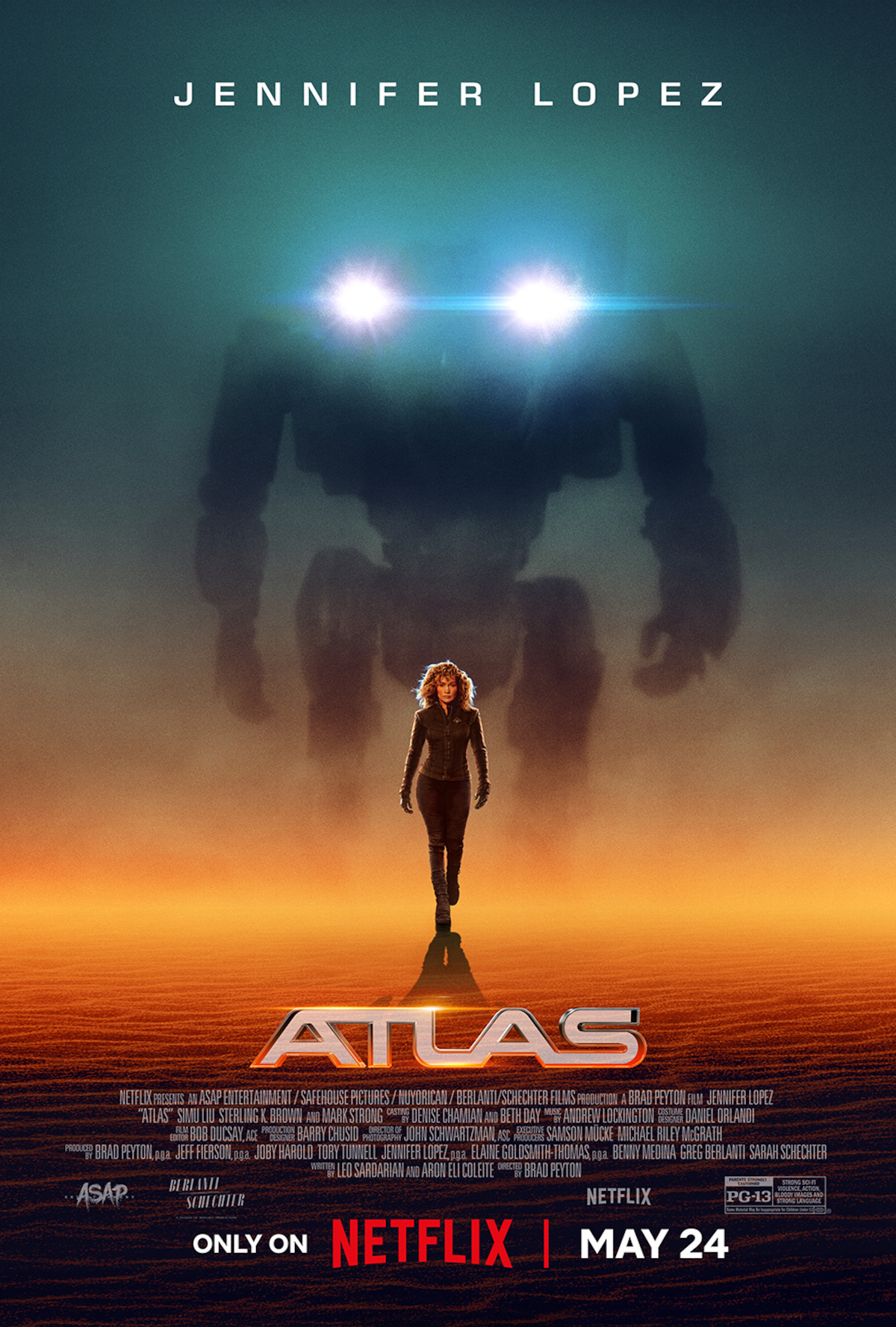 Atlas: Cast, Release Date, Trailer and Plot of Jennifer Lopez AI Space Movie - Netflix Tudum